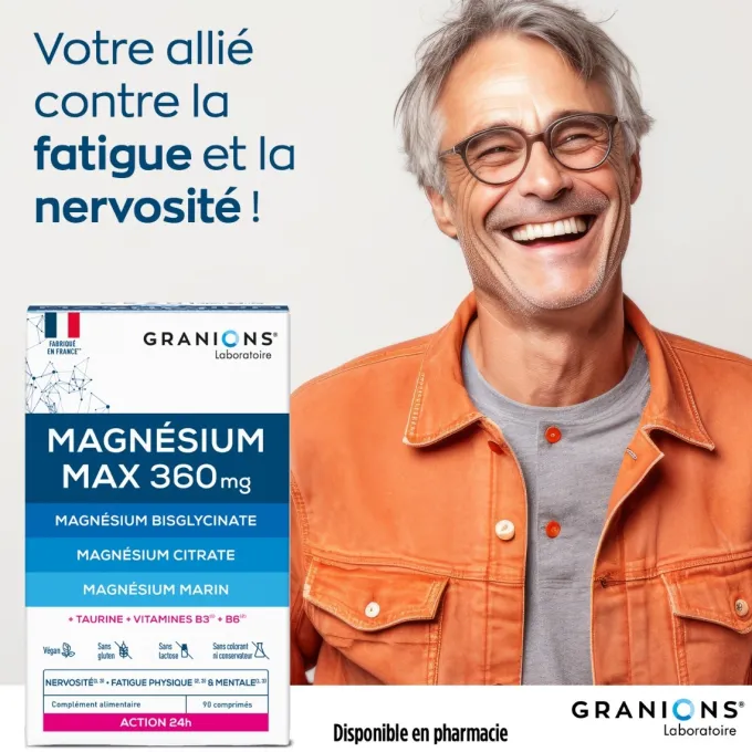 Magnésium Max 360 mg