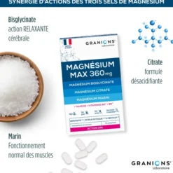 Magnésium Max 360 mg