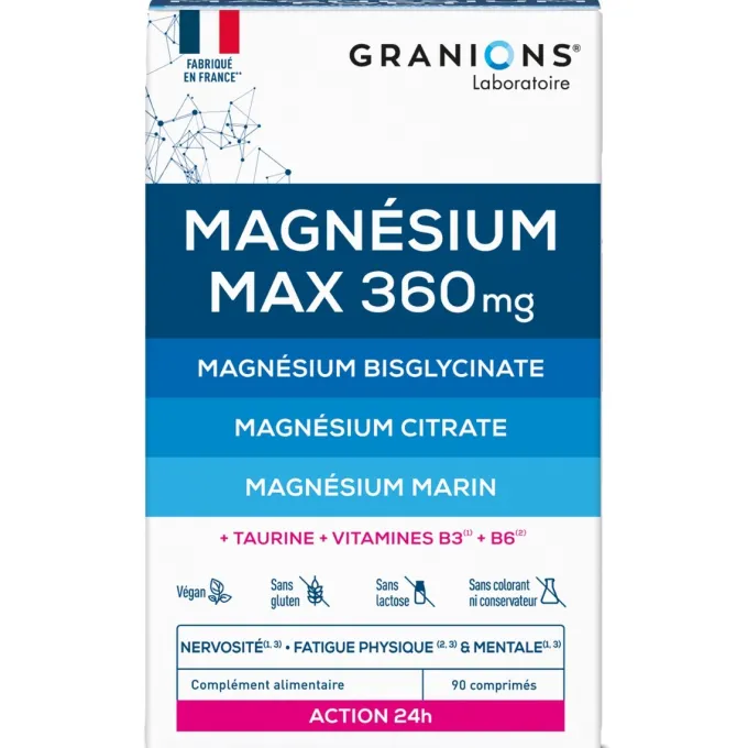 Magnésium Max 360 mg