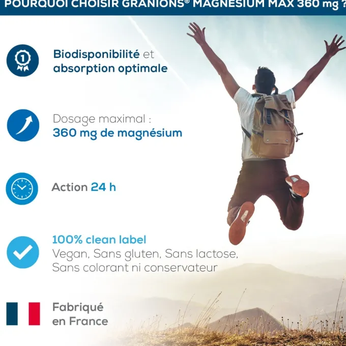 Magnésium Max 360 mg