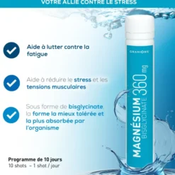 Magnésium Shot Bisglycinate 360 mg