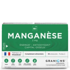 Manganèse 2 mg - 30 ampoules buvables