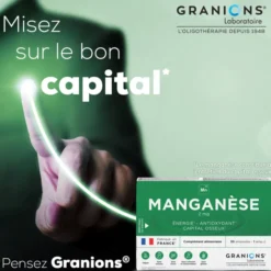 Manganèse 2 mg - 30 ampoules buvables