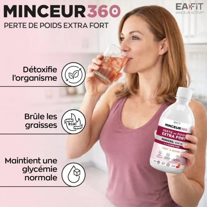Minceur 360 Brûleur Extra Fort - Morosil & L-Carnitine