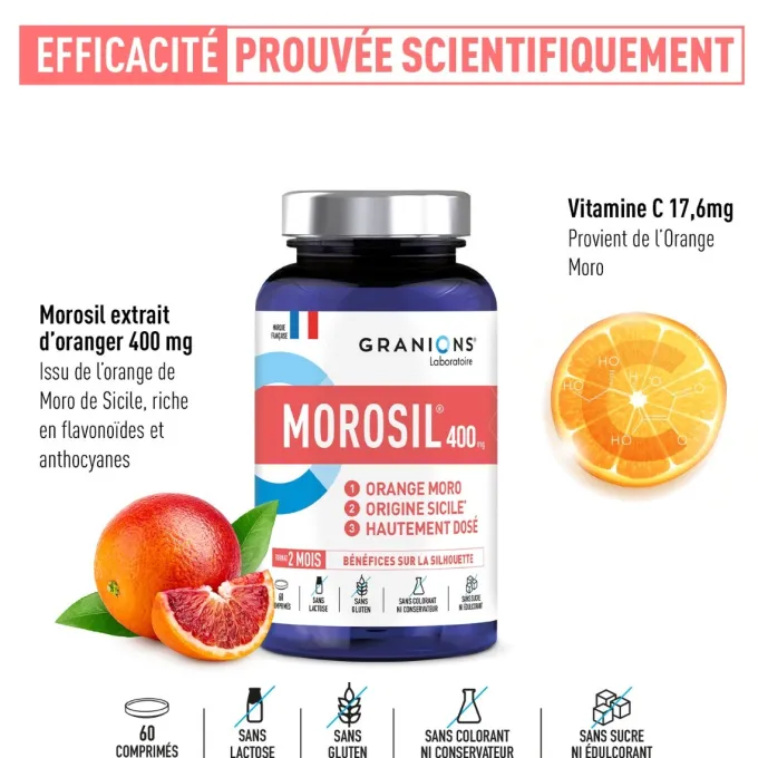 Morosil 400 mg - 60 comprimés