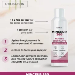 Mousse Crépitante Anti-Cellulite Minceur 360