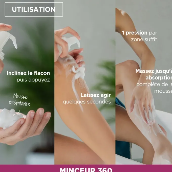 Mousse Crépitante Anti-Cellulite Minceur 360