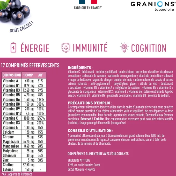 Multivitamines Effervescent