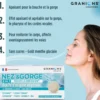 Nez & Gorge - 2 en 1 - 24 comprimés - Menthe glaciale