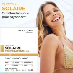 Oligo'Sun - Préparateur Solaire 3-en-1 - Format 2 mois