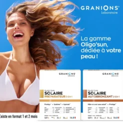 Oligo'Sun - Préparateur Solaire 3-en-1 - Format 1 mois