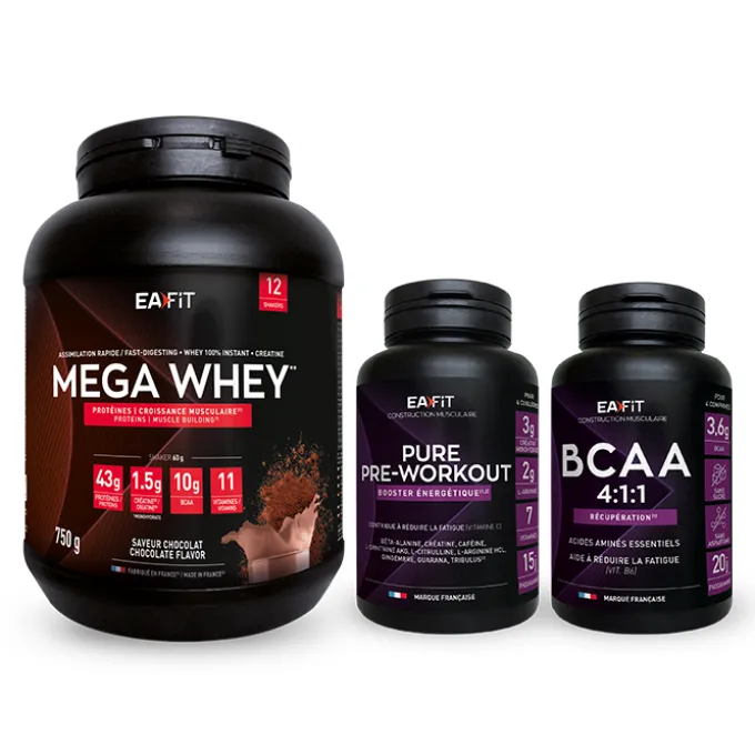 Pack Booster & Croissance Musculaire Chocolat
