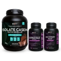 Packs Sèche et Définition Musculaire isolate Chocolat