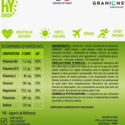 Pastille hydratation Électrolytes HYDROP - Mangue passion