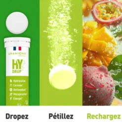 Pastille hydratation Électrolytes HYDROP - Mangue passion