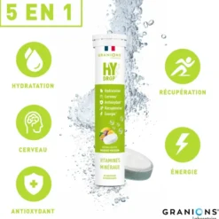 Pastille hydratation Électrolytes HYDROP - Mangue passion
