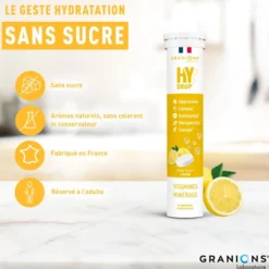 Pastille hydratation Électrolytes HYDROP - Citron