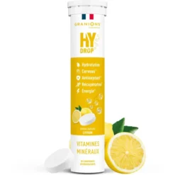 Pastille hydratation Électrolytes HYDROP - Citron