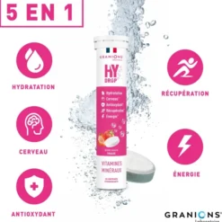 Pastille hydratation Électrolytes HYDROP - Fraise