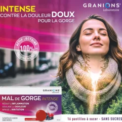 Pastilles Mal de Gorge Intense