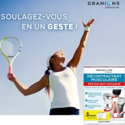 Patchs Anti-Douleur Thermothérapie - Décontractant musculaire