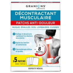 Patchs Anti-Douleur Thermothérapie - Décontractant musculaire