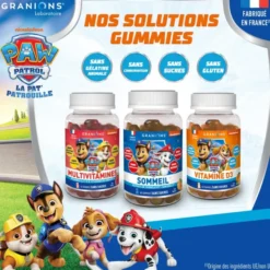 Pat Patrouille - Gummies Sommeil - 60 Gummies - Abricot