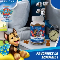 Pat Patrouille - Gummies Sommeil - 60 Gummies - Abricot