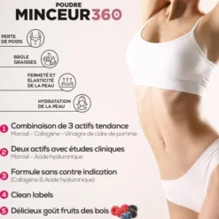 Poudre Minceur 360 - Goût Fruit des bois