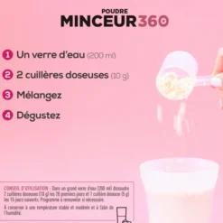 Poudre Minceur 360 - Goût Fruit des bois