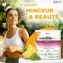 Poudre Minceur 360 - Goût Matcha Ananas