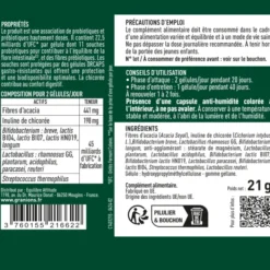 Probiotiques et Prébiotiques - 40 gélules gastro-résistantes