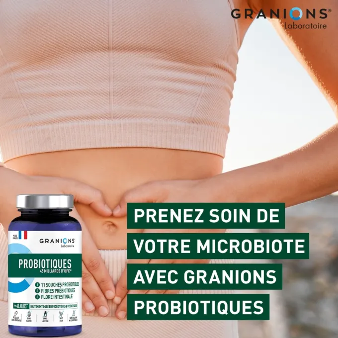 Probiotiques et Prébiotiques - 40 gélules gastro-résistantes
