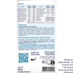 Probiotiques Flore Intestinale - 40 gélules