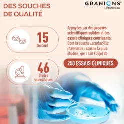Probiotiques Immunité & Vitalité - 40 gélules
