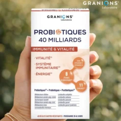 Probiotiques Immunité & Vitalité - 40 gélules