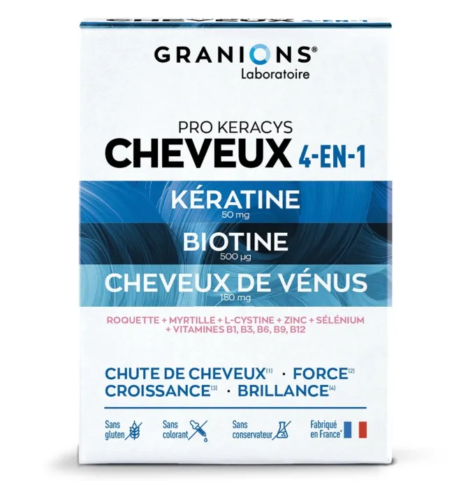 Pro Keracys Cheveux 4 en 1 - 90 comprimés