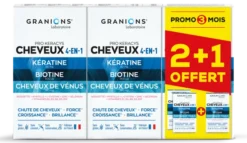 Pro Keracys Cheveux 4 en 1 - 2Mois + 1 Offert