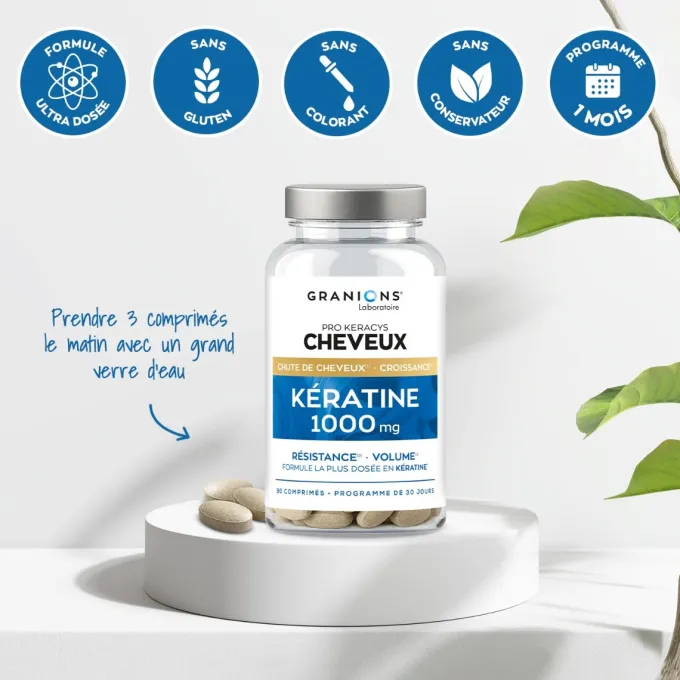 Pro Keracys Kératine - 1000mg