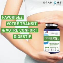 Psyllium Blond 2000mg - 60 gélules