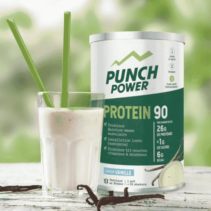 Punch Power Protein 90 - 450 g - Vanille