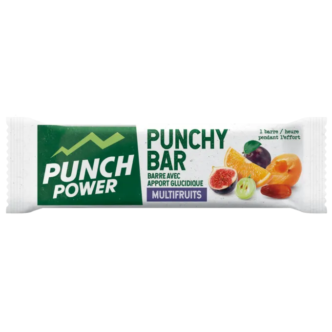 Punch Power Punchybar - Barre énergétique - Multifruits - Barre unitaire