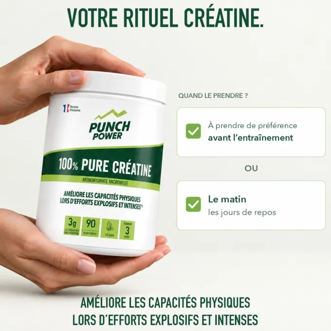 Pure Créatine – 308 g poudre