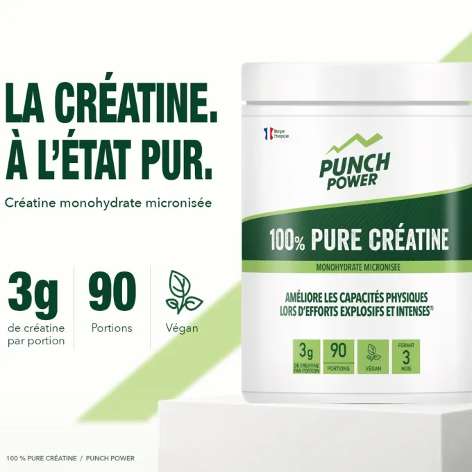 Pure Créatine – 308 g poudre