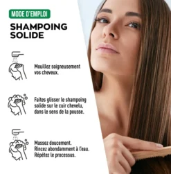 Shampoing Solide Certifié Bio - Purifiant - 80 g