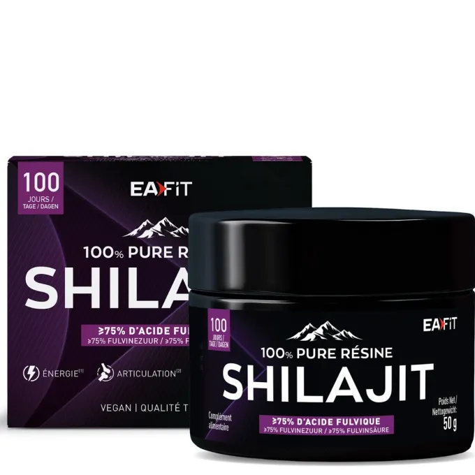 Shilajit pur en résine - 500mg