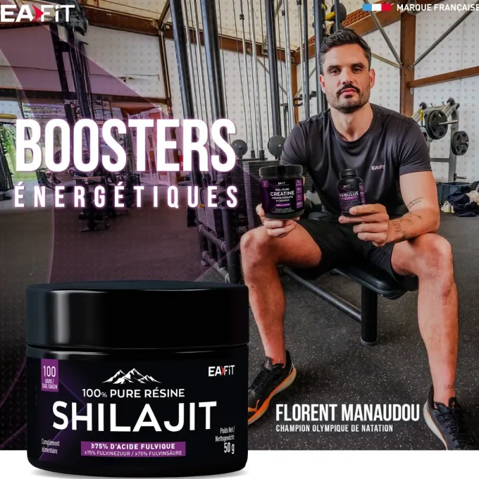Shilajit pur en résine - 500mg
