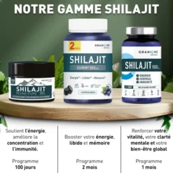 Shilajit pur en résine - 500mg