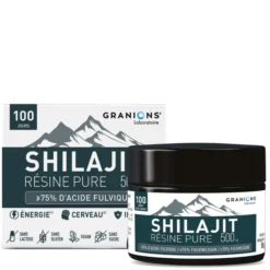 Shilajit pur en résine - 500mg