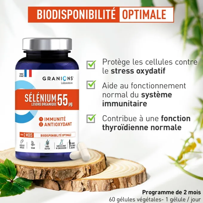 Sélénium - 60 gélules